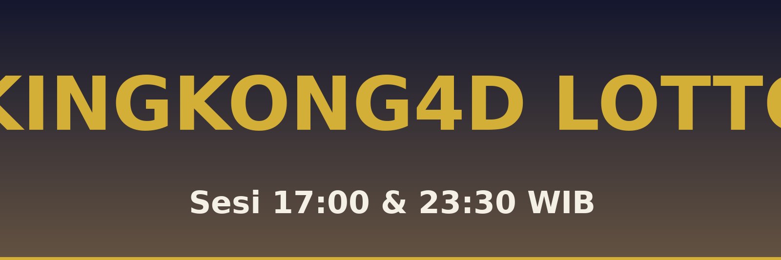 Kingkong4D Lotto Lirik